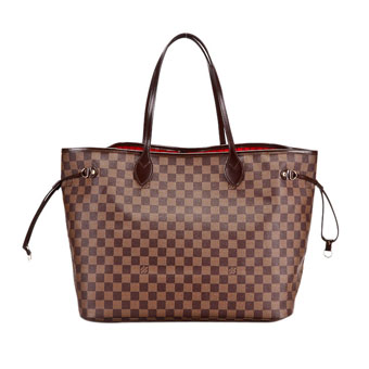 LOUIS VUITTON ルイヴィトン ダミエ コピー ネヴァーフルGM N51106 バッグ ショルダーバッグ レディース ダークブラウン